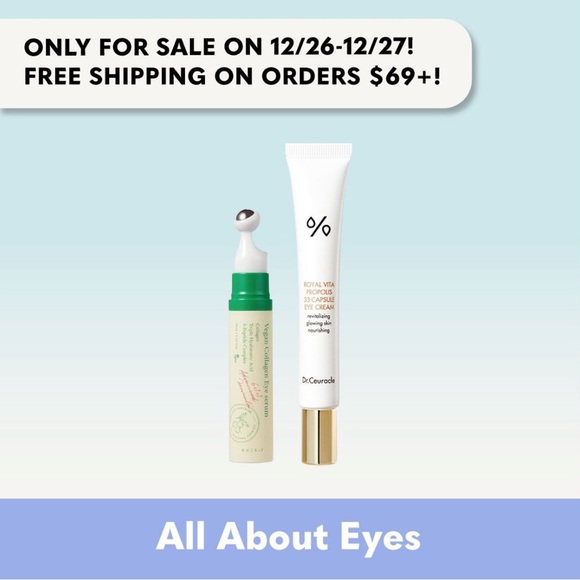 Other - *Flash Deal* K-Beauty Eye Care Duo Axis-Y +Dr. Ceuracle | Brightening + Firming